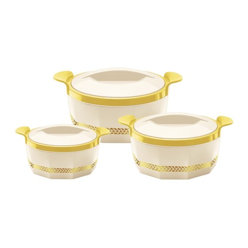 3pc double wall hot pot - hot,