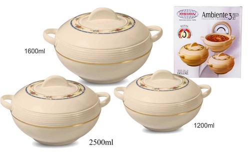 3pc ambiente casserole - casserole, set