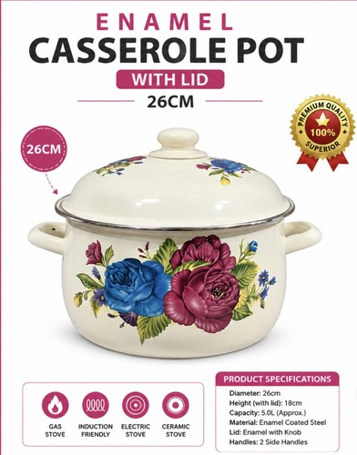 Casserole dish pot with - pot,