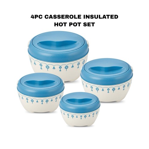 4pc hot pot - insulated, food