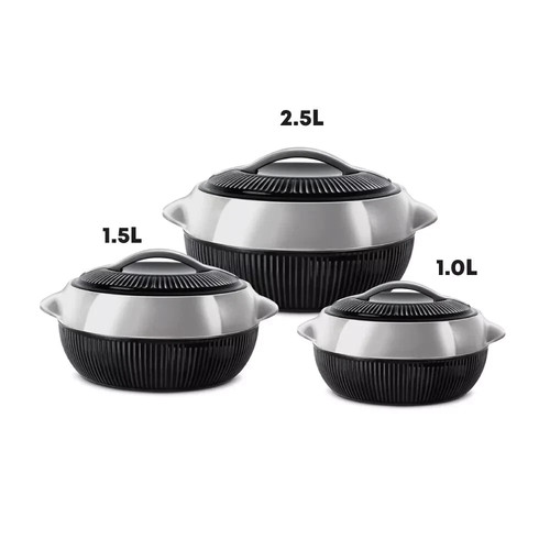 3pcs insulated hot pot - pot, thermal