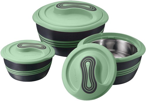 Insulated casserole dish with - casserole,