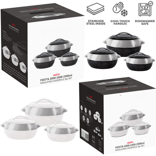 3pcs insulated hot pot - 3pcs,