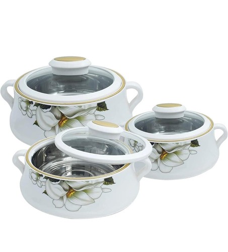 3pc hot pot food warmer - food,