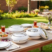 3PC Hot Pot Casserole Food