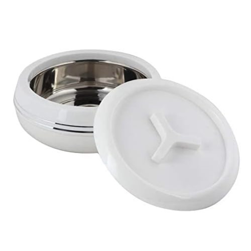1500ml white insulated - white, hot