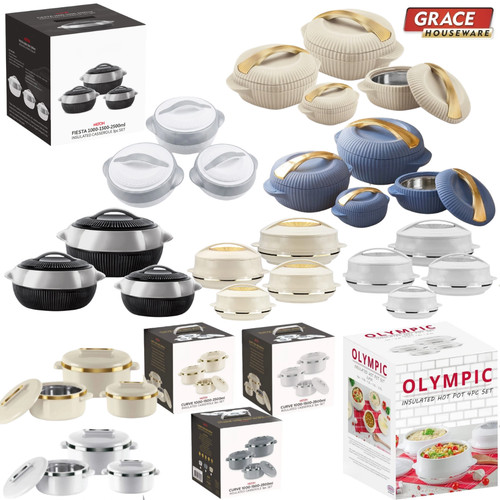 3pcs insulated hot pot thermal - insulated,